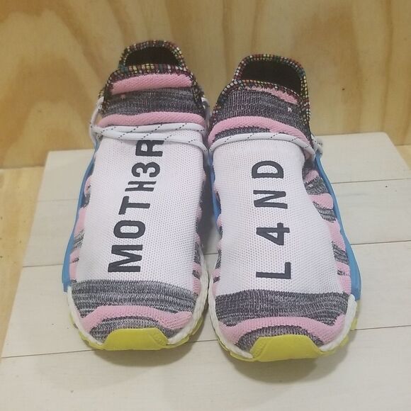 adidas gazelle silver green womens Adidas NMD Hu Pharrell Solar Pack Mother  SoleMate Sneakers